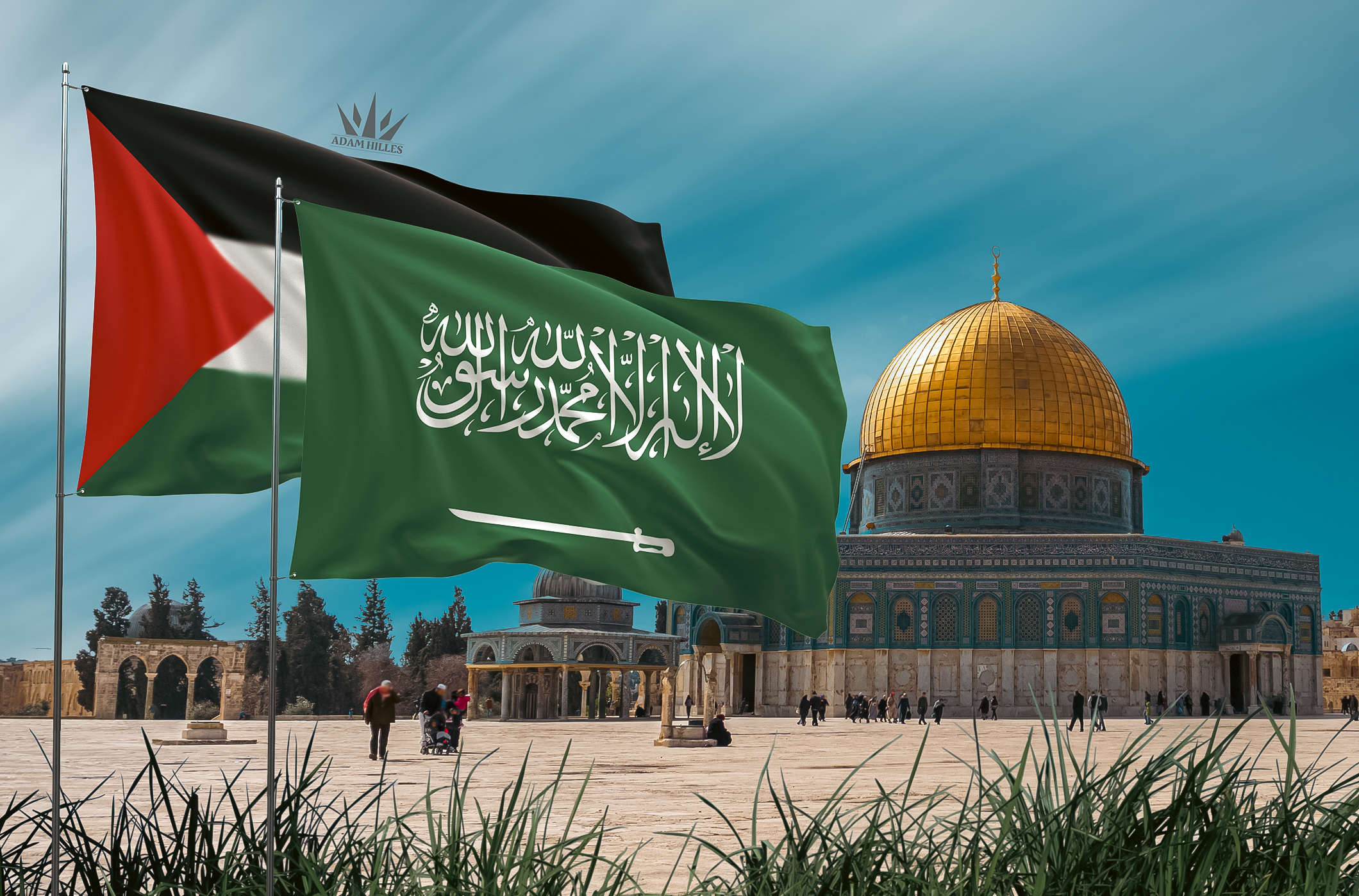  السعودية تشدد على ضرورة إِقامة دولة فلسطينية